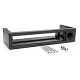 WS-EQ UDM - B Black Aluminum Under Dash EQ Mounting Bracket w/ WW-BT VC Mounting Hole