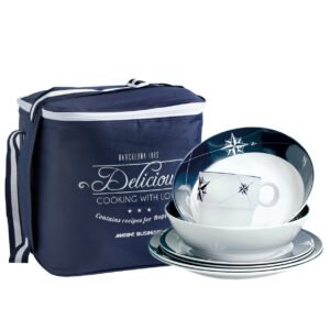 SKU: 15147 - MELAMINE TABLEWARE PACK NORTHWIND, 4 PEOPLE – 16 PC