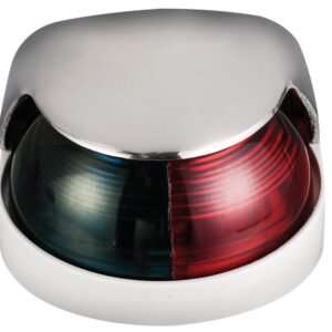 Navigation lights made of stainless steel
